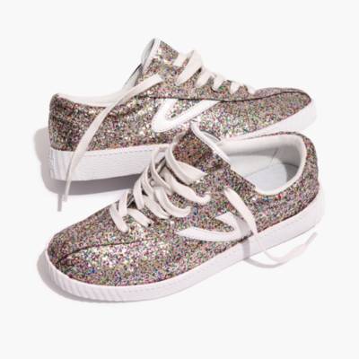 tretorn camden glitter sneakers