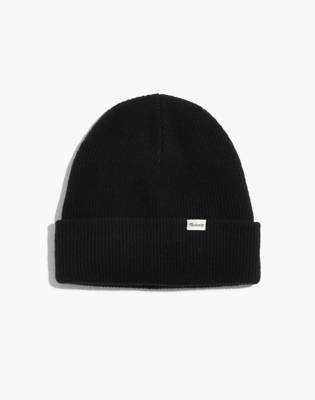 black knit cap