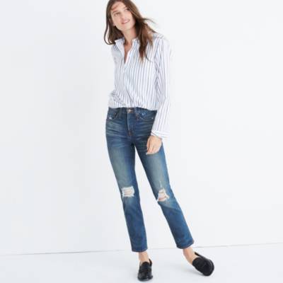 madewell slim straight