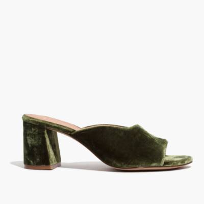 madewell velvet loafer