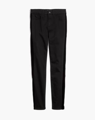 madewell tuxedo stripe jeans