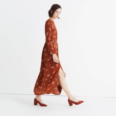 madewell nightflower maxi dress