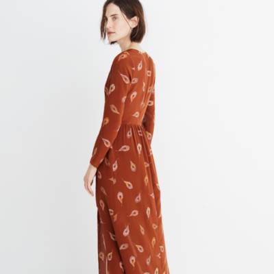 madewell nightflower maxi dress