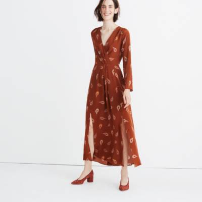 madewell nightflower maxi dress