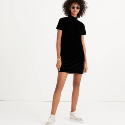 velvet dress madewell