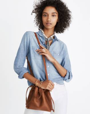 madewell drawstring transport tote