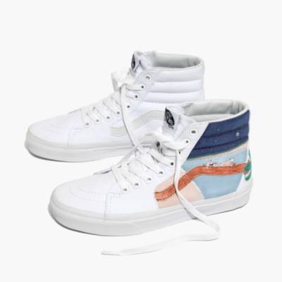 madewell vans sk8 hi