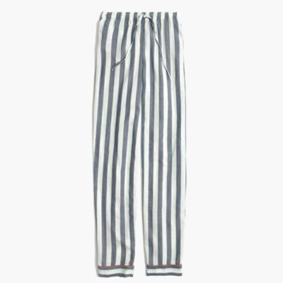 pajama pants striped