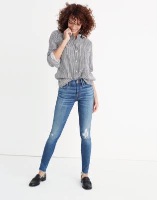 madewell 9in high rise skinny