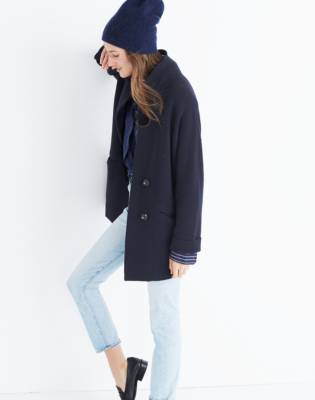 madewell sweater coat