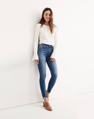 high rise madewell jeans