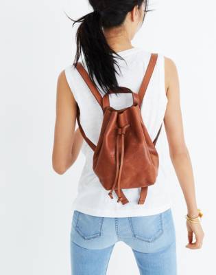 madewell drawstring backpack