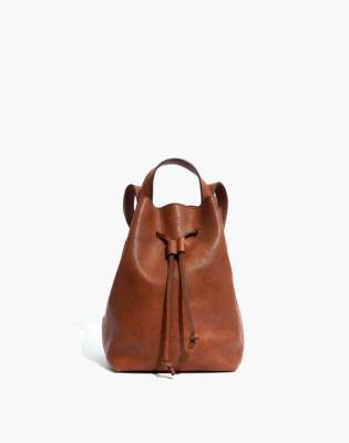 madewell mini leather backpack