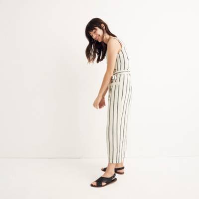 madewell linen jumpsuit