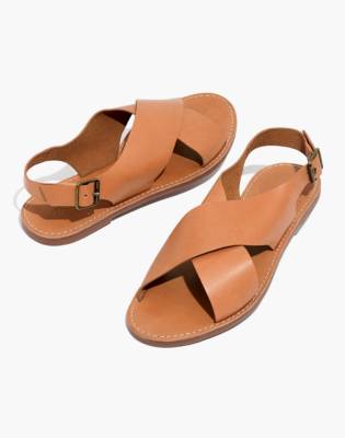 Boardwalk Crossover Sandal | Madewell