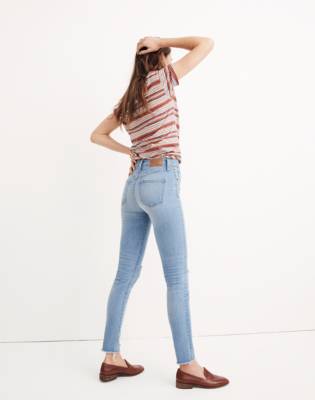 madewell 9 inch high rise skinny jeans