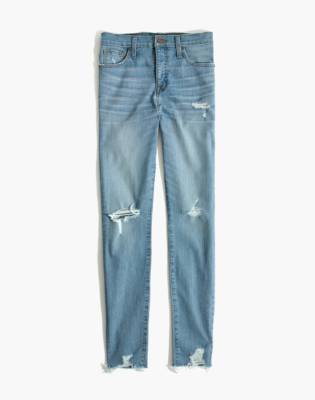 madewell frayed jeans