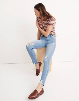 madewell distressed jeans