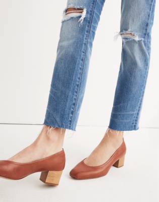 madewell high rise slim boyfriend jeans