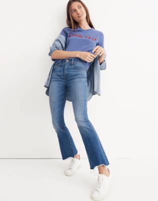 madewell cropped jeans