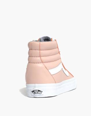 light pink high top vans