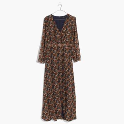 madewell nightflower maxi dress