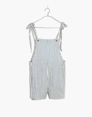 madewell tie strap overalls