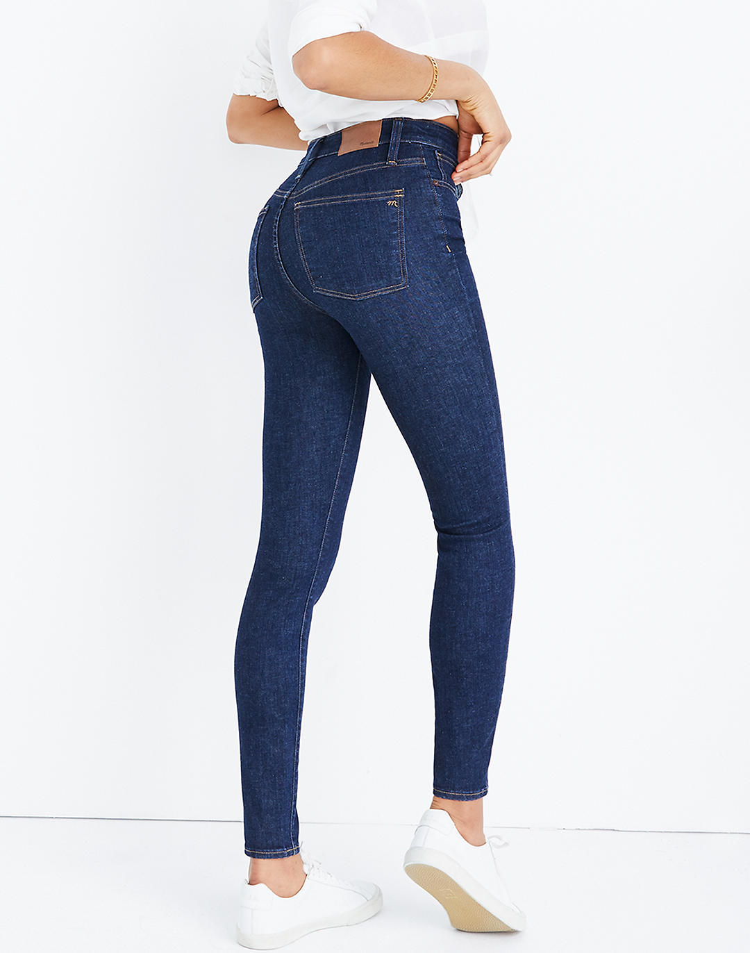 Oproepen rijk Ashley Furman Women's Curvy High-Rise Skinny Jeans in Lucille Wash | Madewell