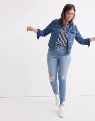 curvy madewell jeans