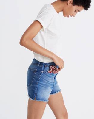 madewell the perfect jean short
