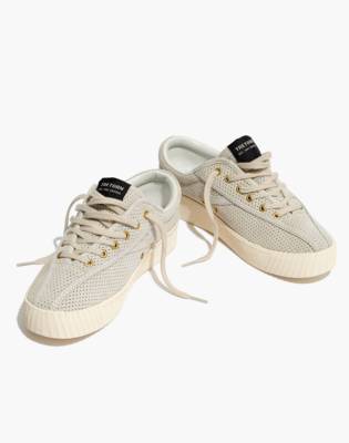 tretorn bold perforated platform sneaker