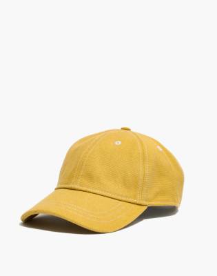 canvas baseball cap