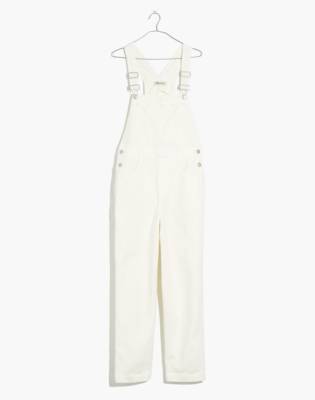 madewell white overalls