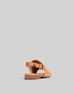 the noelle slingback sandal in leather