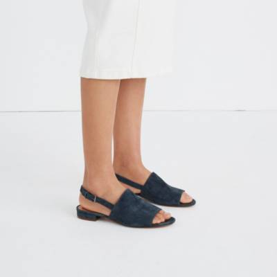 the noelle slingback sandal in leather