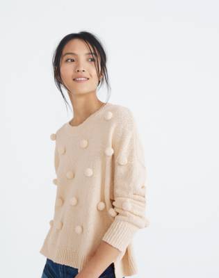 pom pom jumper womens