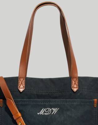 madewell transport tote black