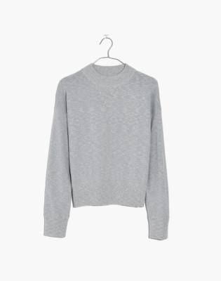 madewell mock neck sweatshirt