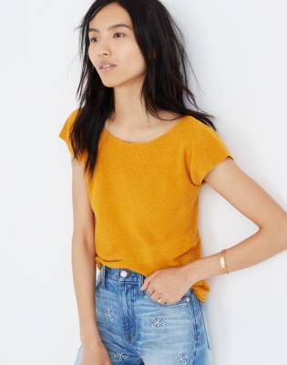 madewell sweater tee