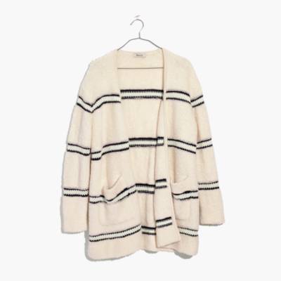 striped cardigan sweater