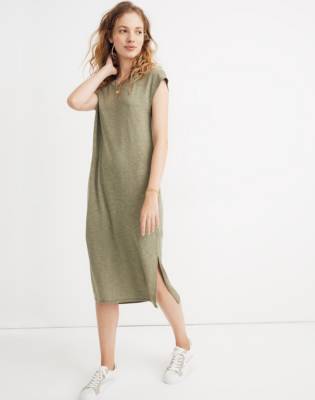 muscle midi dress madewell