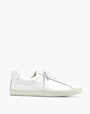 madewell white tennis shoes