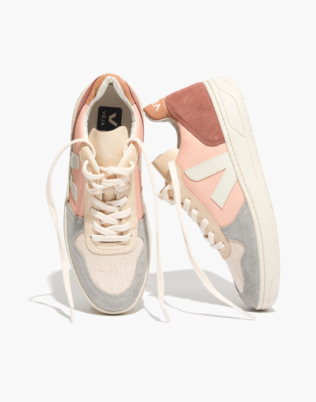 MWVeja™ V 10 Sneakers in Colorblock MW Madewell x Veja™ V 10 Leather