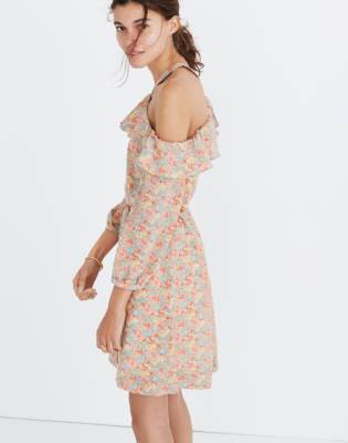 madewell off the shoulder dress