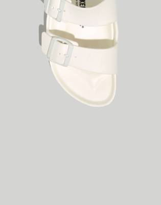 white arizona eva sandals