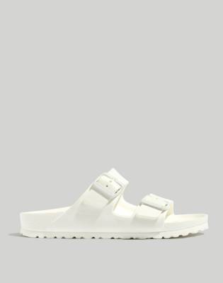 white eva sandals