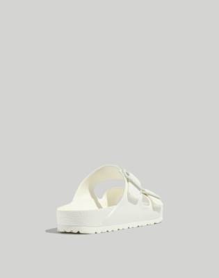 white eva sandals