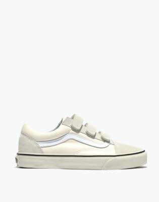 vans velcro strap shoes womens