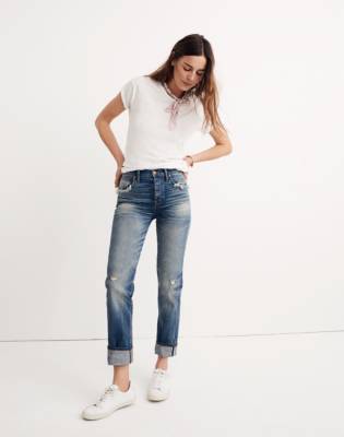 madewell straight jeans