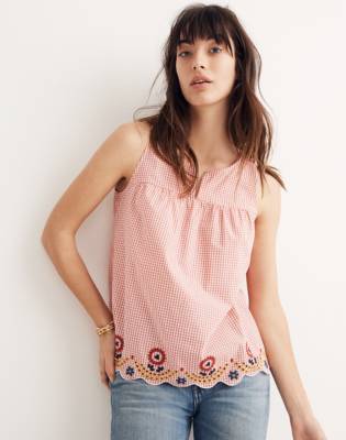 madewell sleeveless tops